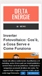 Mobile Screenshot of deltaenergie.it